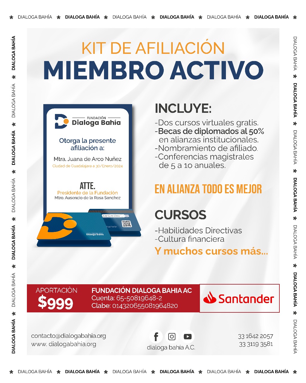Kit de afiliación Miembro Activo